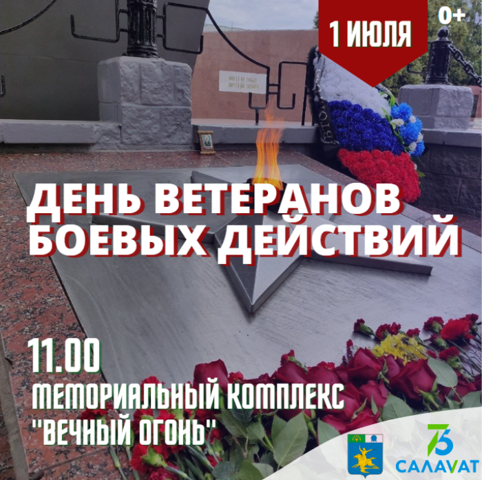 1 июля - День ветеранов боевых действий